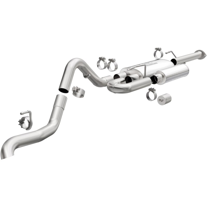 MagnaFlow Stainless Overland Cat-Back Exhaust 16-21 Toyota Tacoma - 19583