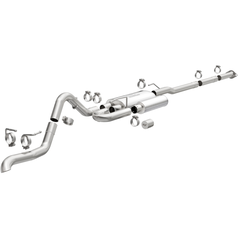 MagnaFlow Stainless Overland Cat-Back Exhaust 05-15 Toyota Tacoma V6 4.0L - 19585