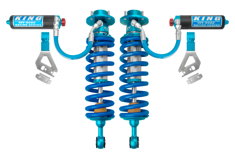 King Shocks 2023+ Toyota Sequoia 2.5 Dia Front Coilover w/Remote Reservoir/w Adjuster (Pair) - 25001-400A