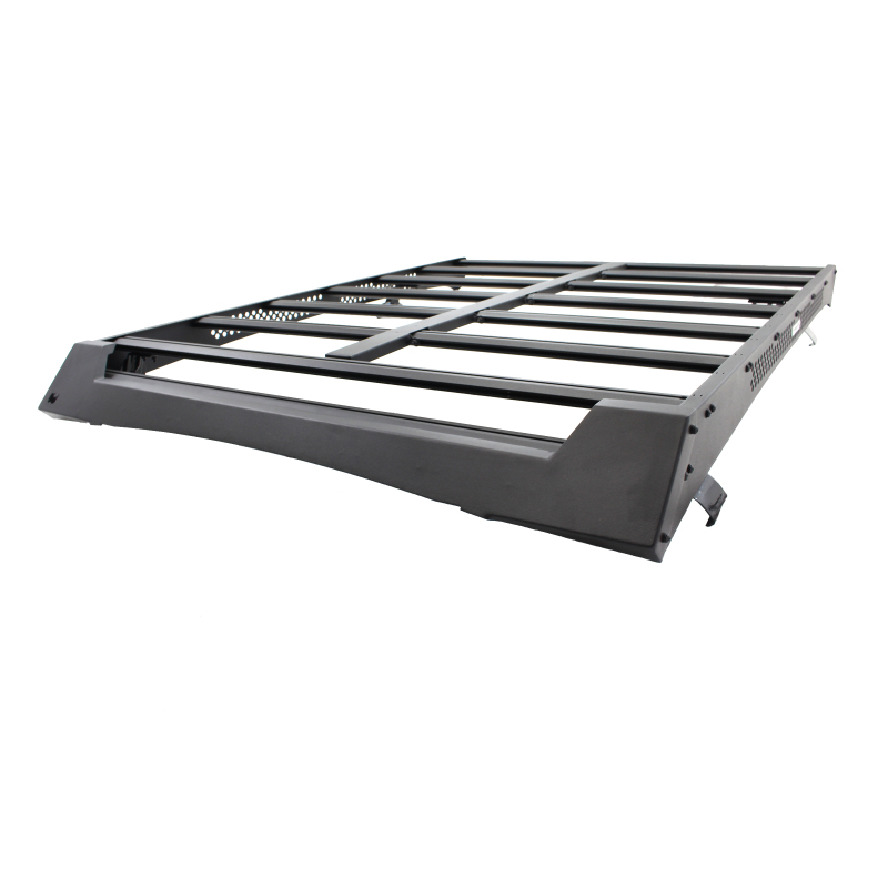 Go Rhino 22-23 Toyota Tundra CrewMax Ceros Low Profile Roof Rack - Tex. Blk - 5933180T