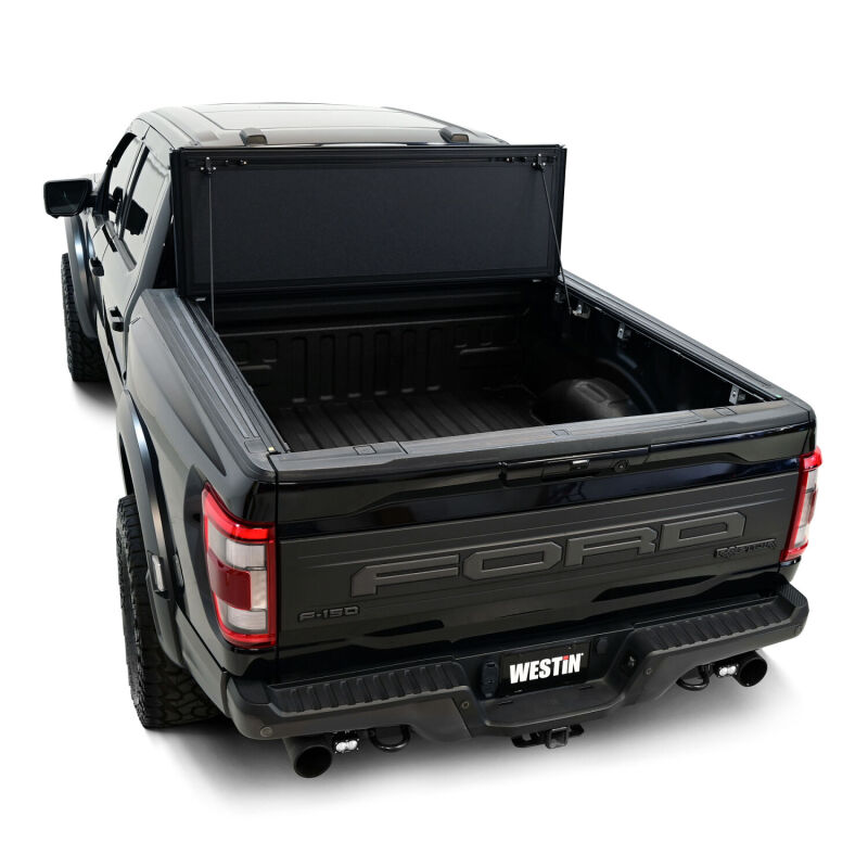 Westin 15-25 Ford F-150 5ft. 7in. Bed Hard Tri-Fold Tonneau Cover - Black - 19-46355
