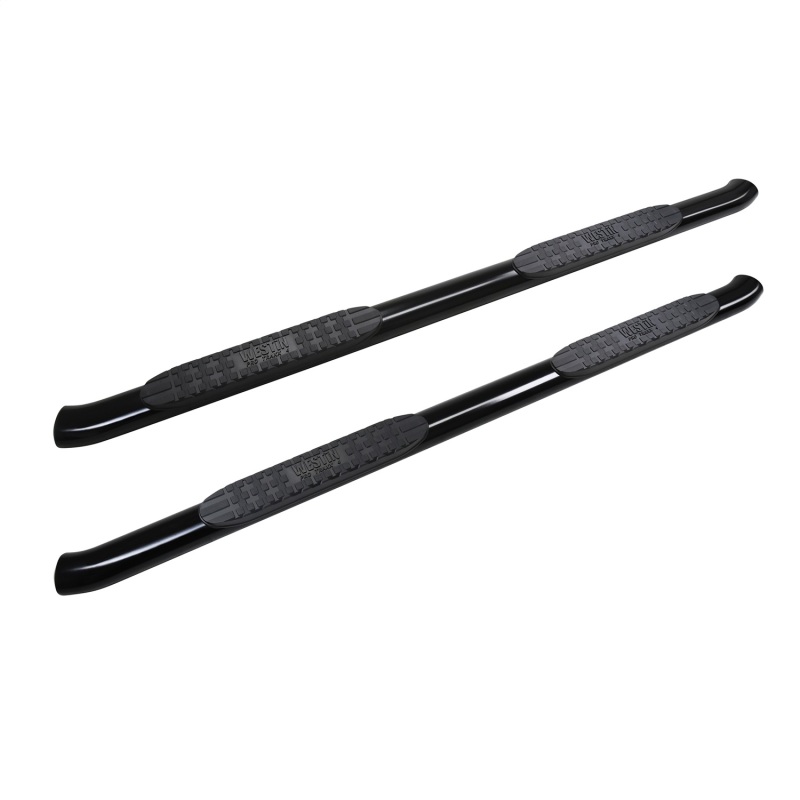 Westin 2019-2026 Chevy Silverado/Sierra 1500 Crew Cab Non LD PRO TRAXX 4 Oval Nerf Step Bars - Black - 21-24135