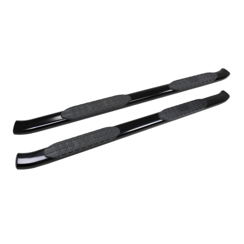 Westin 2019 Chevrolet Silverado/Sierra 1500 Crew Cab Non LD PRO TRAXX 5 Oval Nerf Step Bars - Black - 21-54135