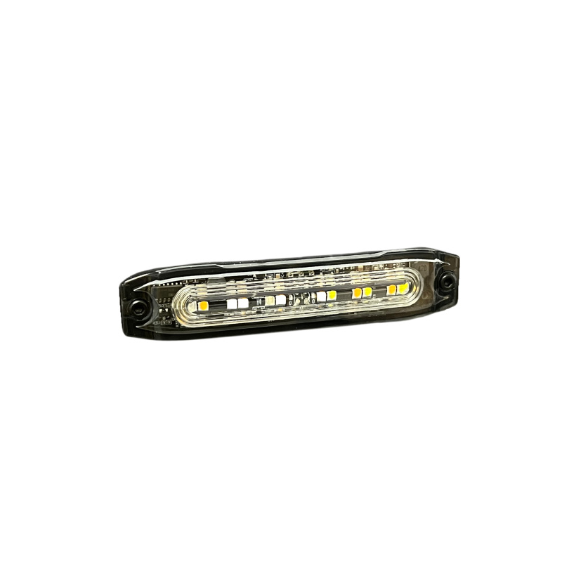 Putco 4in Universal Lighthead LED Stinger - Amber/White - Single - 950204