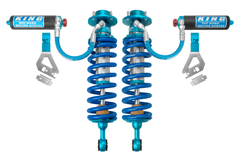 King Shocks 2022+ Toyota Tundra  Front 2.5 Dia w/ Remote Reservoir Coilover & Adjuster (Pair) - 25001-396A