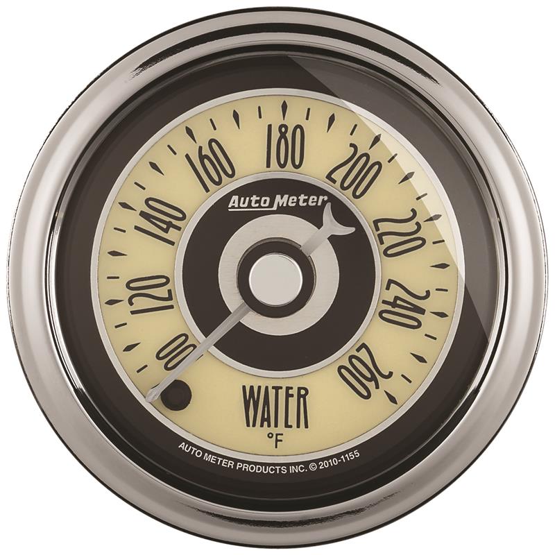 Autometer Cruiser Ad 2-1/16in Full Sweep Electric 100-260 Deg F Water Temperature Gauge - 1154