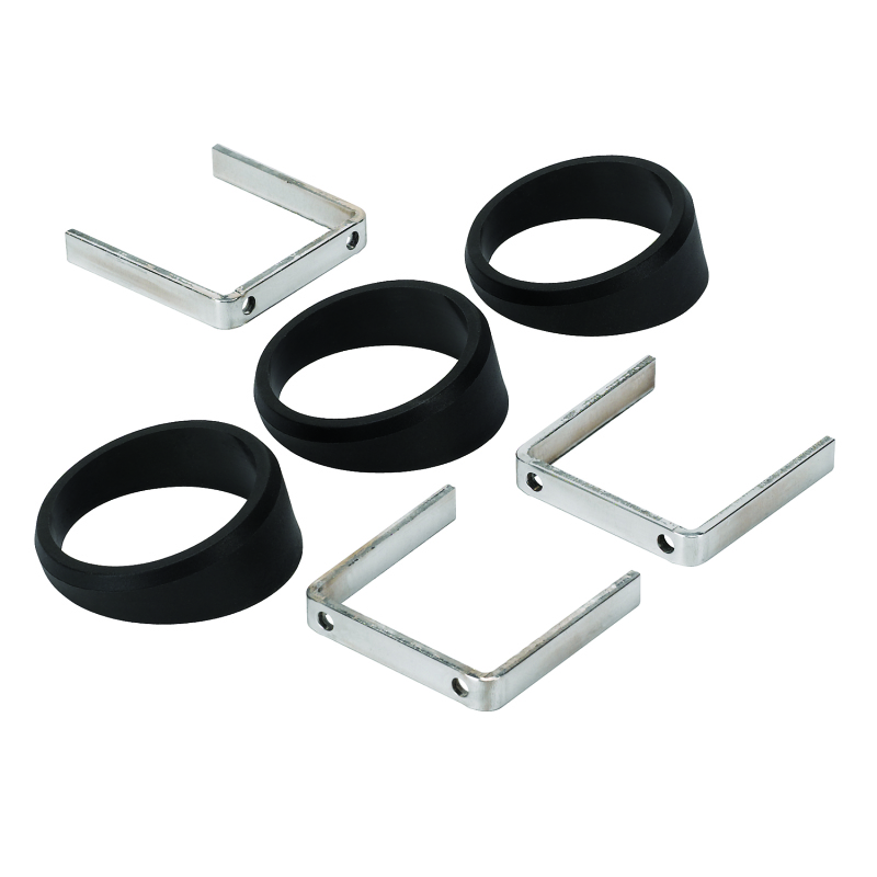Autometer or Autogage 2-1/16in Black Angle Rings -- 3 Pack - 2234