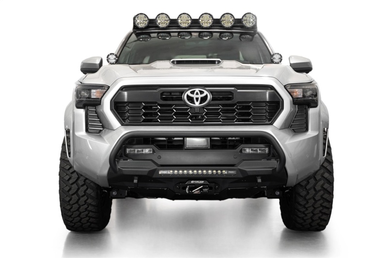 Addictive Desert Designs2024+ Toyota Tacoma Stealth Center Mount Winch Front Bumper w/ Top Hoop - F6703512601NA