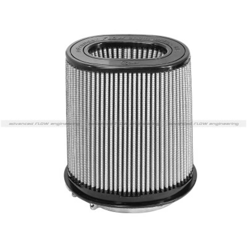 aFe Magnum FLOW Pro DRY S Air Filter 6.75x4.75 Flange 8.25x6.25 Base (Mt2) 7.25x5 Top 8.5 Height - 21-91101