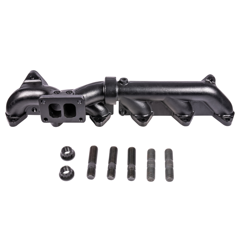 ATS Diesel 07.5-18 6.7L Cummins 2Pc Holset Pulse Flow Exhaust Manifold w/ Flange Hardware - 2049102326