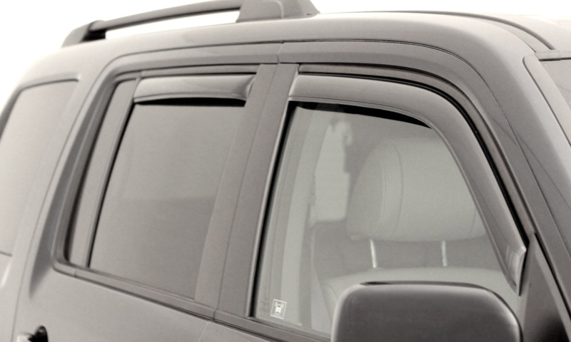 AVS 2018 Chevy Traverse Ventvisor In-Channel Front & Rear Window Deflectors 4pc - Smoke - 194553