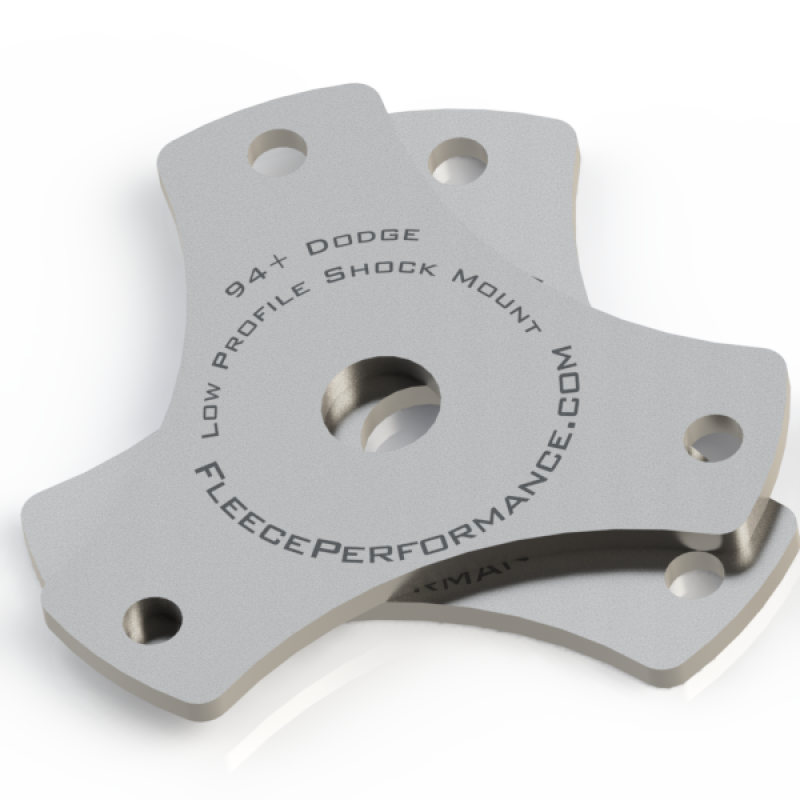 Fleece Performance 2500 and 3500 Low Profile Shock Mounts - FPE-LPSM
