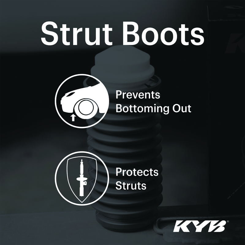 KYB Shocks & Struts Strut Boots Front 02-09 Chevrolet Trailblazer / 02-09 GMC Envoy 2WD - SB132