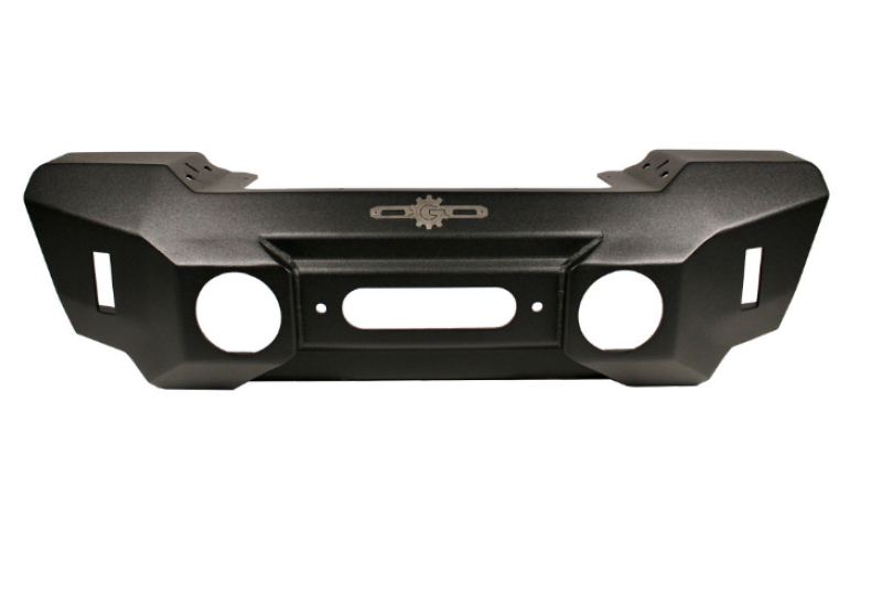 Rock Slide 07-18 Jeep Wrangler JK Appalachian Steel Stubby Front Bumper w/ Winch Plate - FB-S-310-JK