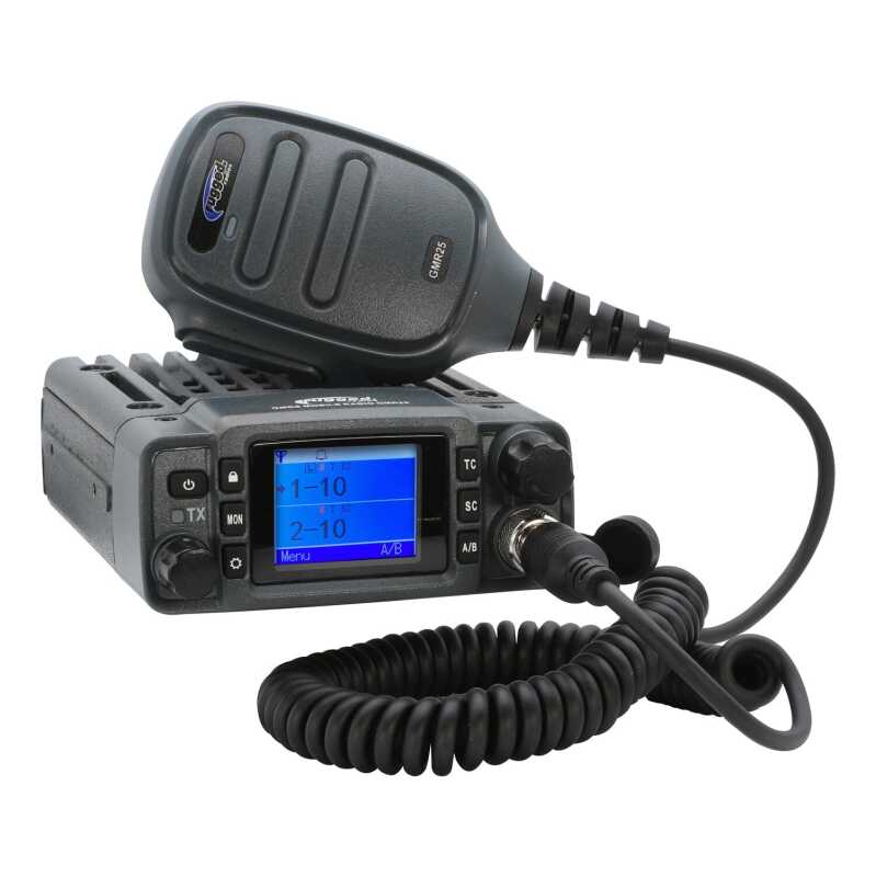 Rugged Radios Rugged GMR25 Waterproof GMRS Mobile Radio - GMR25