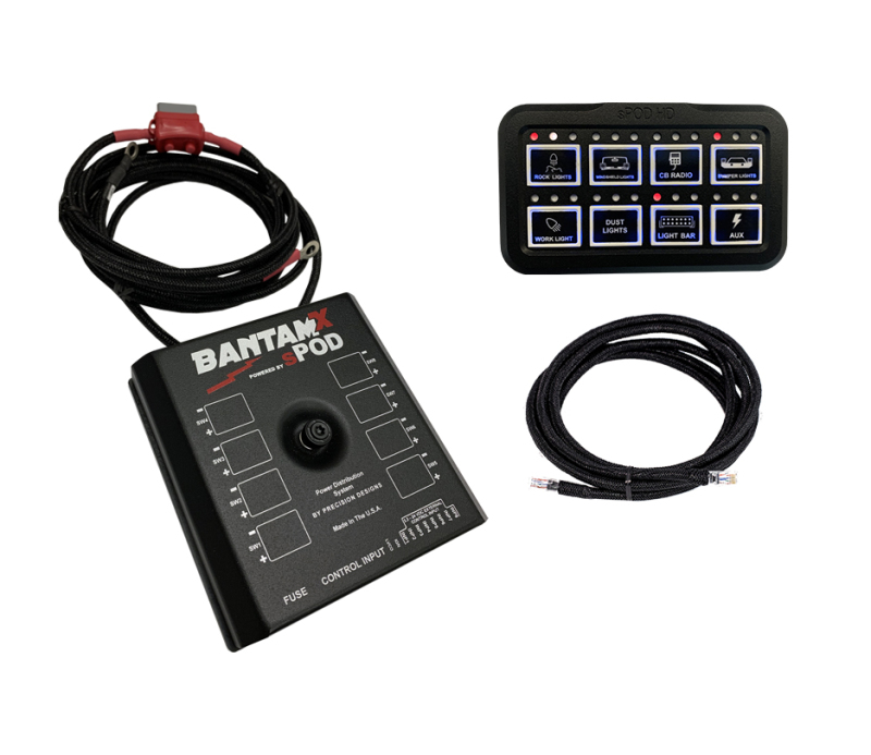 Spod BantamX HD for Uni (84 In Battery Cables) - BXHDUNI84