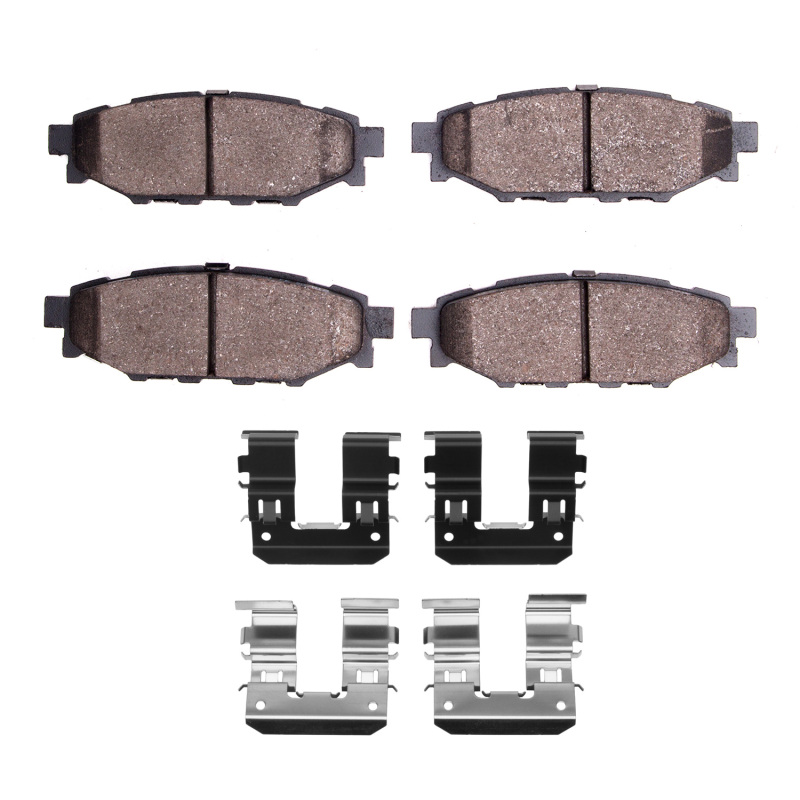 DFC 12-21 Subaru WRX Rear Active Performance Pads and Hardware Kit - 1115-1114-01