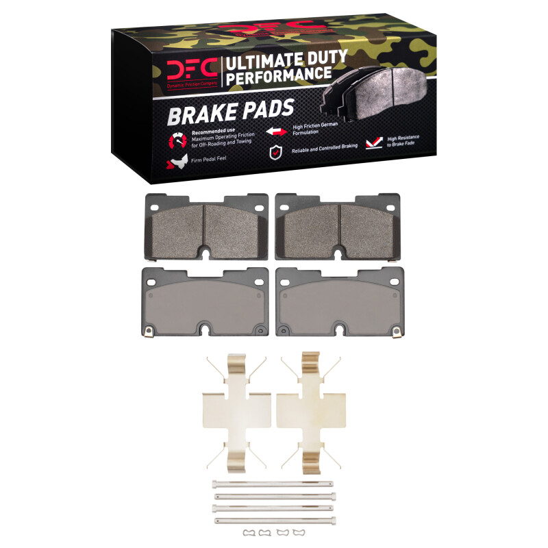 DFC 19-25 Cadillac Escalade Front Ultimate Duty Performance Brake Pads and Hardware Kit - 1400-2173-01