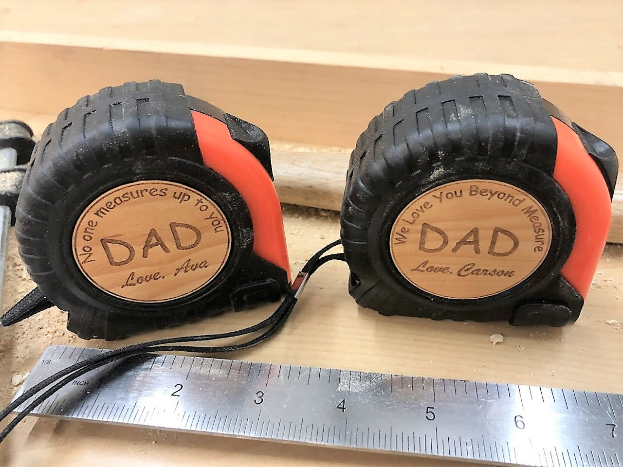 Personalized Tape Measure - Our Dad can Fix Anything