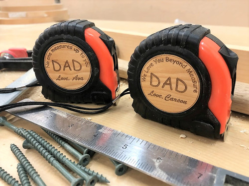 Personalized Fathers Day Tape Measure