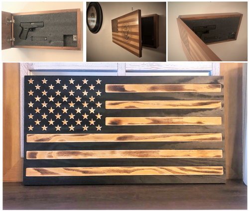 American Flag Gun Case