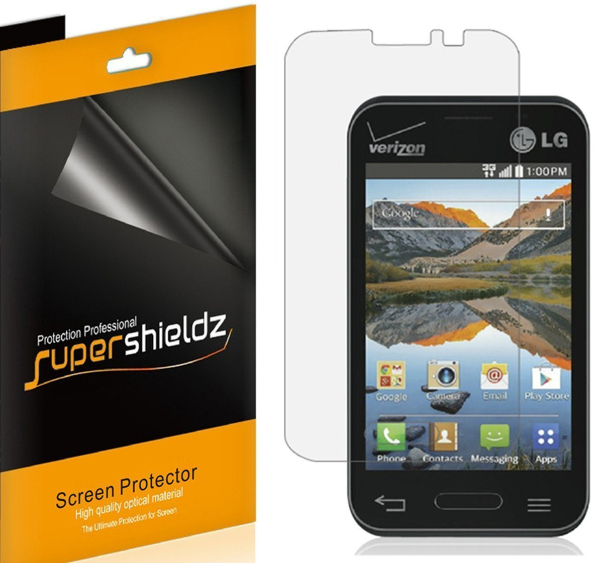 Tempered Glass Screen Lg Optimus Zone Screen Protector Tempered