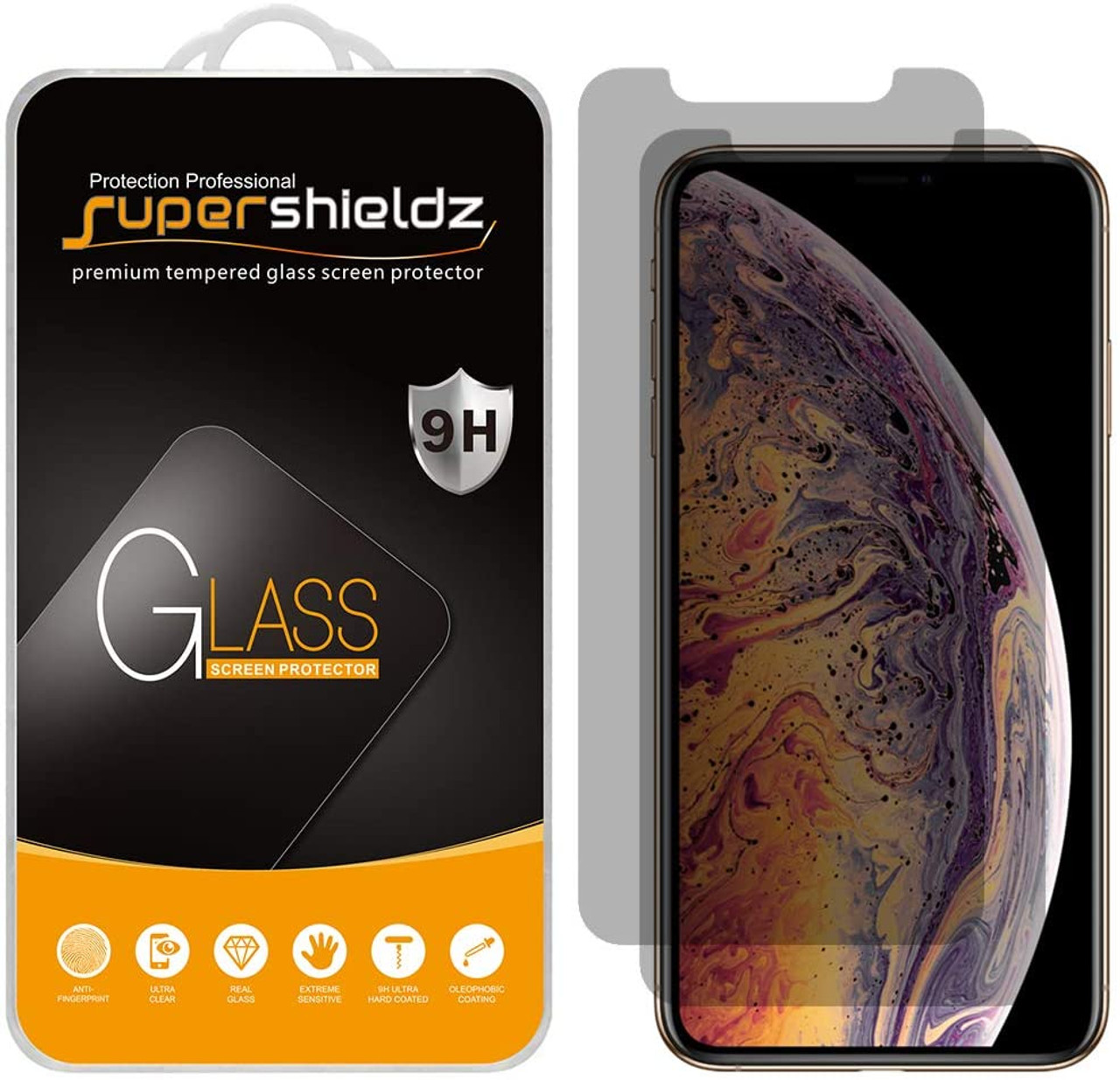 iPhone X Tempered Glass Privacy Screen Protectors