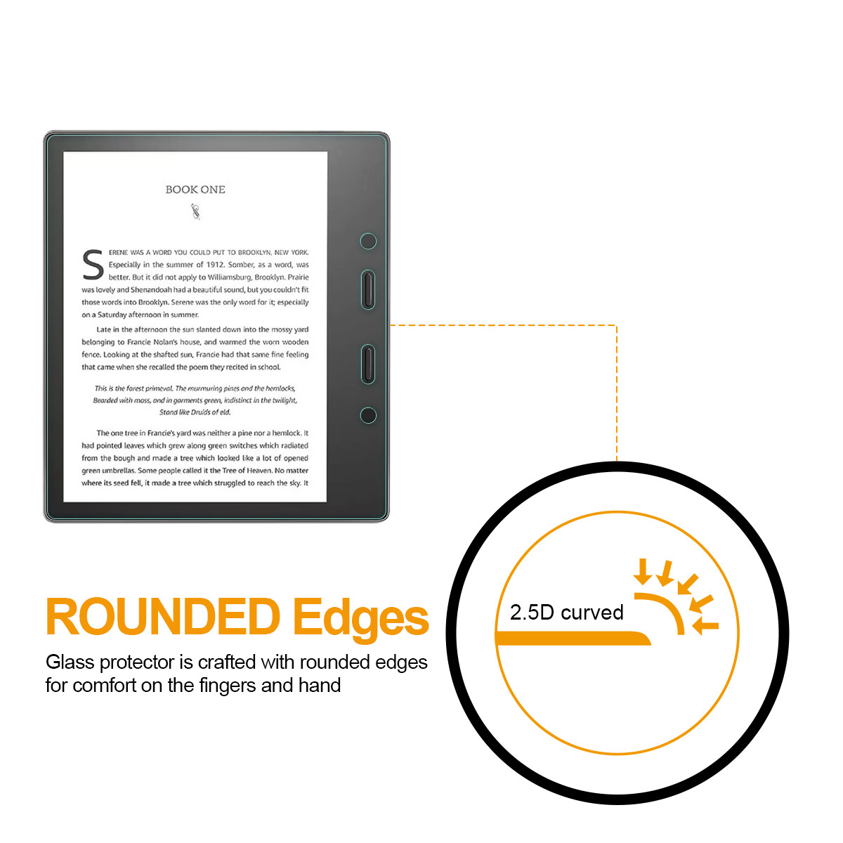 Supershieldz Screen Protector for Kindle Oasis - Thumbnail 3