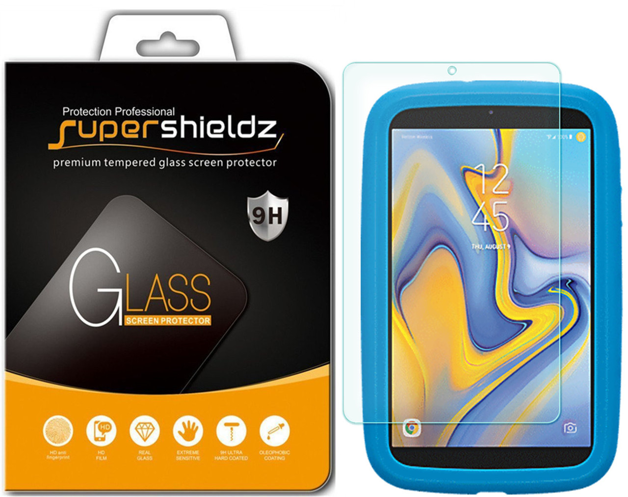 1 Pack Supershieldz for Verizon Gizmo Tablet by Samsung 2018 Tempered Glass Screen Protector Anti Scratch Anti Fingerprint Bubble Free Supershieldz