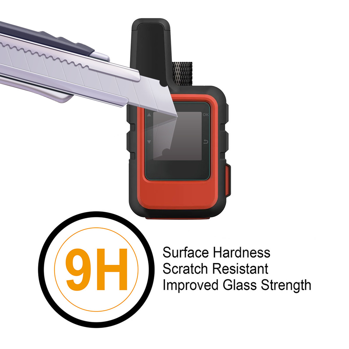 Supershieldz Tempered Glass Screen Protector for Garmin inReach Mini 2 / inReach Mini - Thumbnail 5