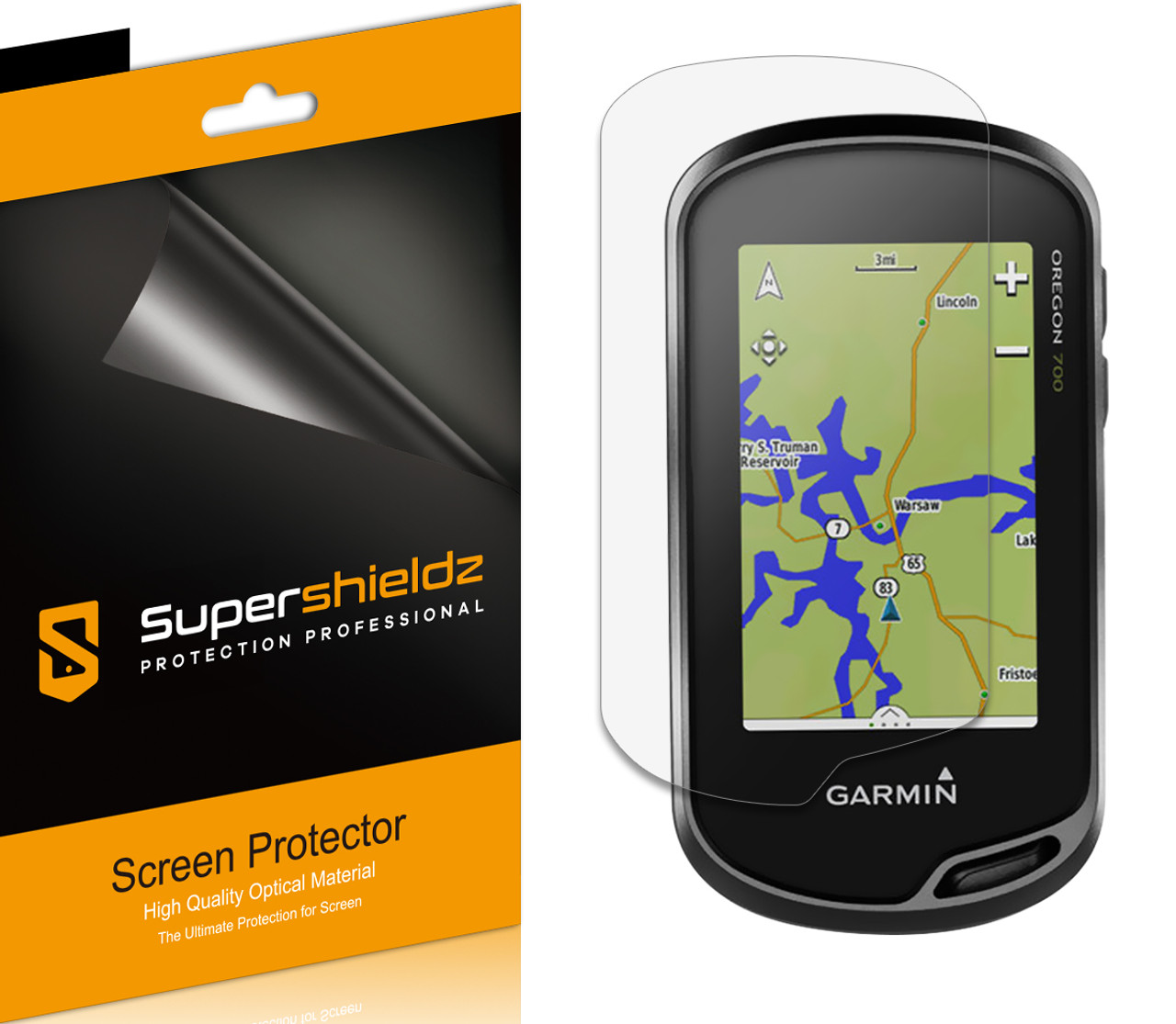 6-Pack] Supershieldz for Garmin Oregon 600 600t 650 650t 700 750