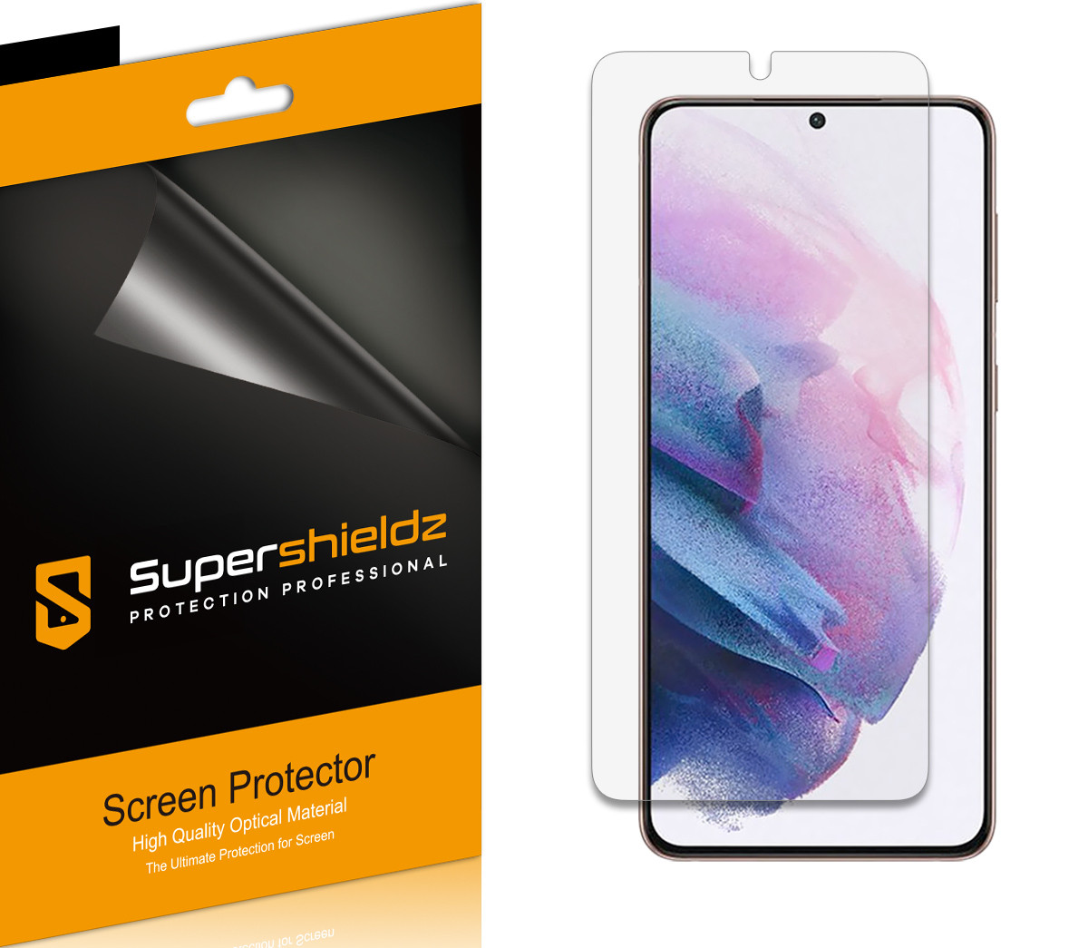 Supershieldz Screen Protector for Samsung Galaxy S21 Ultra - Thumbnail 4