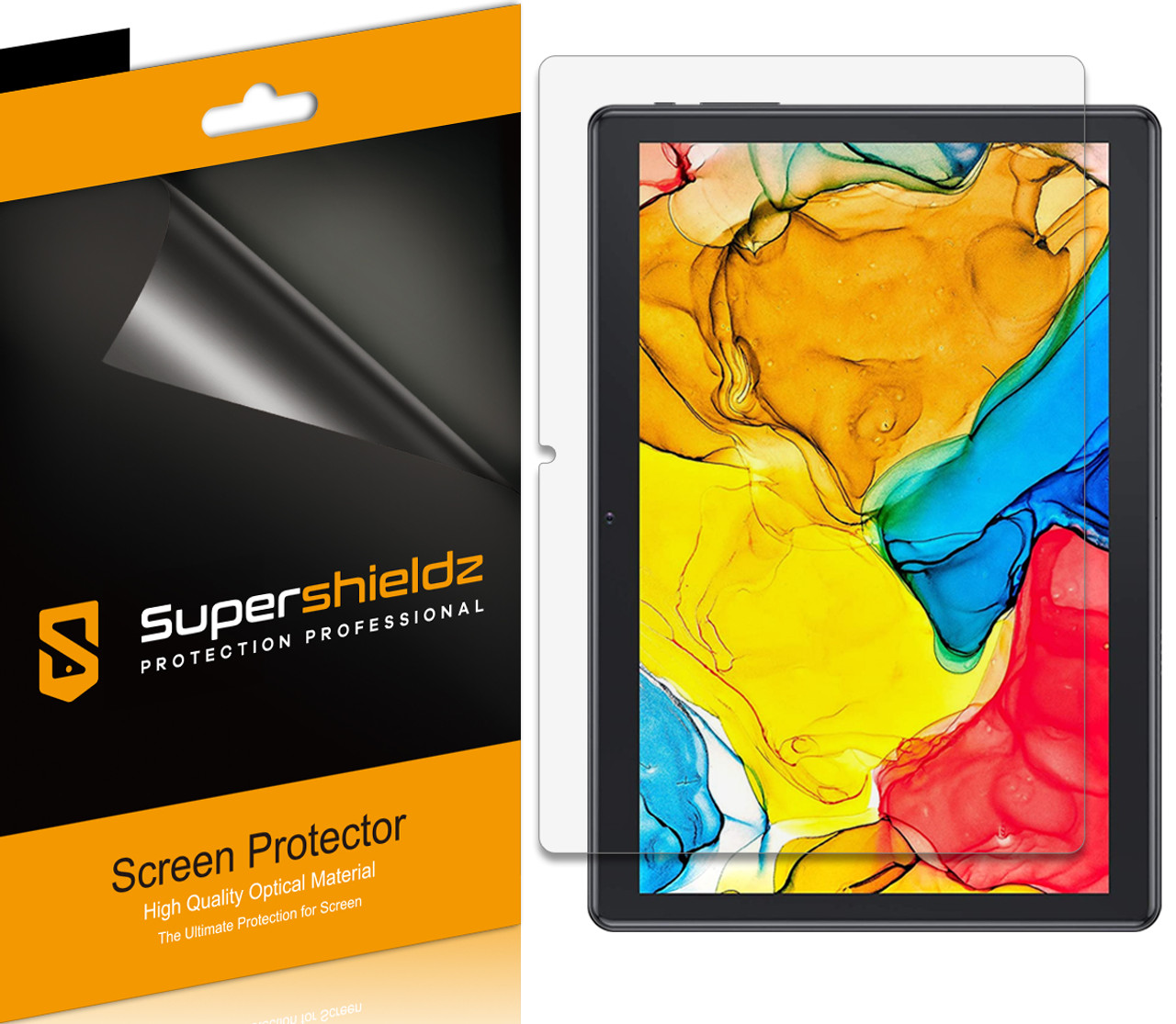 [3-Pack] Supershieldz for Dragon Touch MAX10 Plus Tablet (10.1 inch) Screen  Protector, Anti-Bubble High Definition (HD) Clear Shield