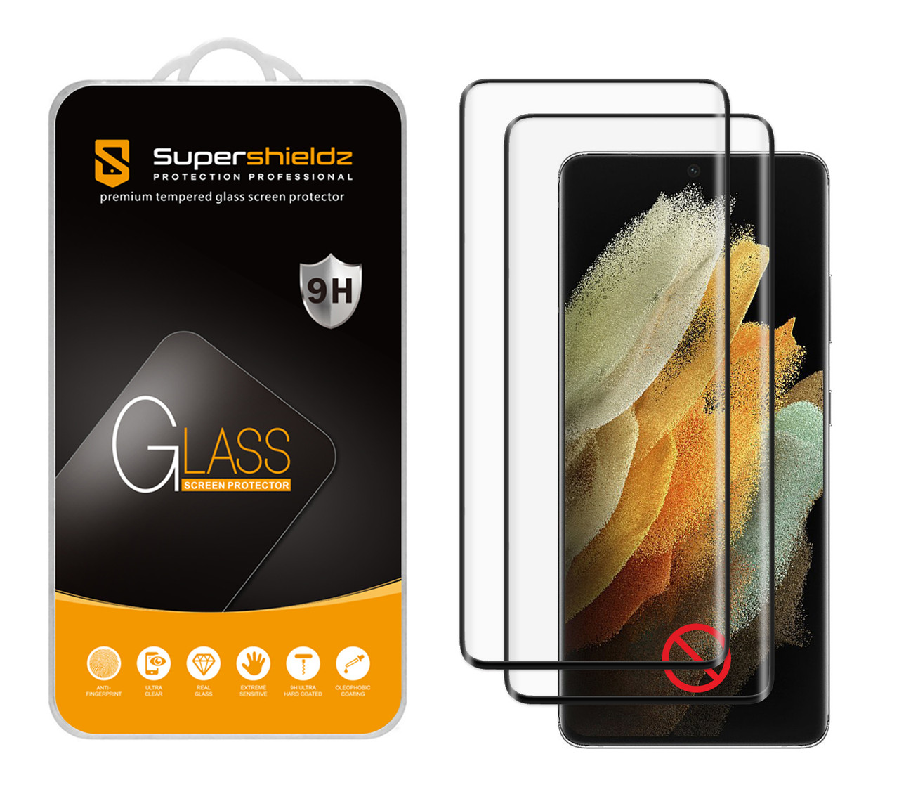 Supershieldz Screen Protector for Samsung Galaxy S21 Ultra
