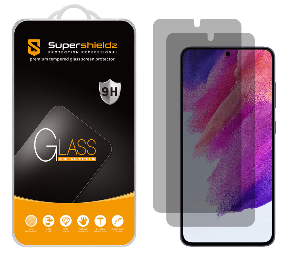 2 Pack) Supershieldz (Privacy) Anti Spy Screen Protector Designed