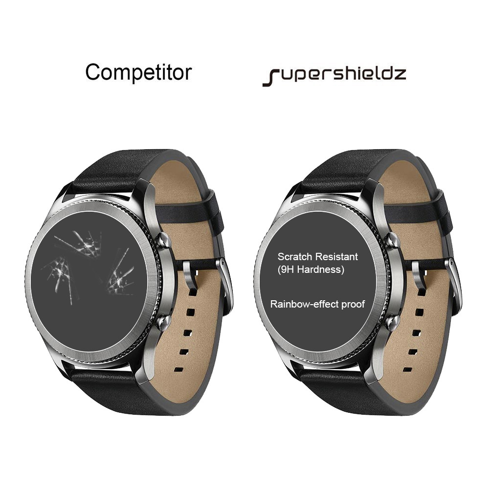 Pellicola Protettiva Upscreen Hybrid Glass Per Garmin Fenix 7X Pro Solar (51 Mm). Durezza 9H, Anti Impronte, Alta Trasparenza.