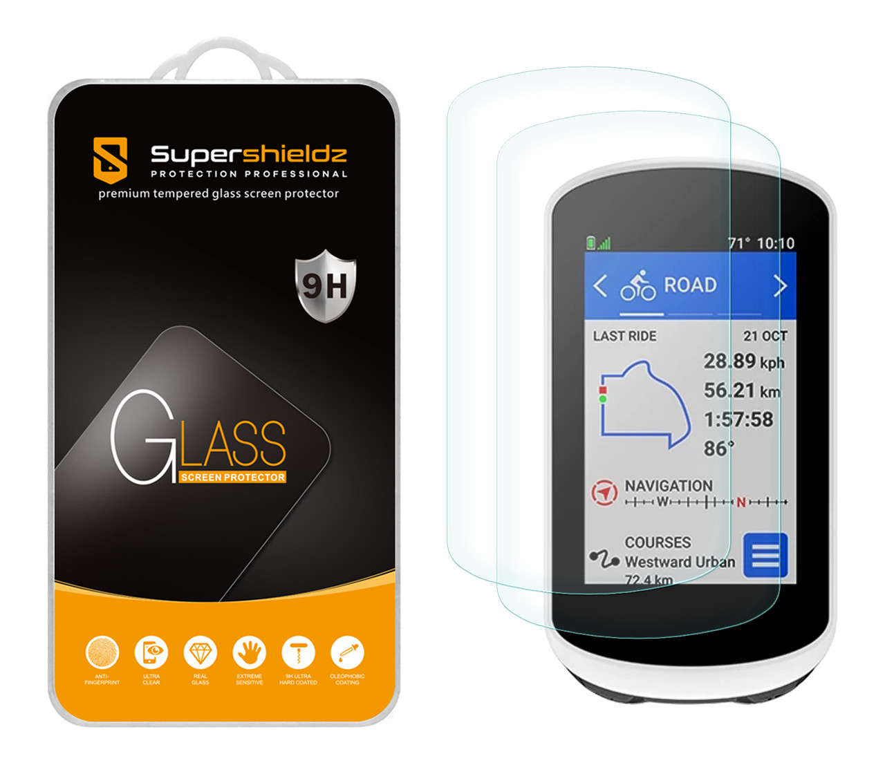 Supershieldz Screen Protector for Garmin Edge 1040 - Thumbnail 3