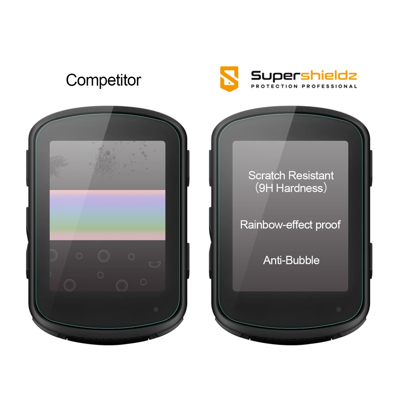 GARMIN Edge 540【9Hガラスフィルム】 Amazon | For GARMIN Edge 840 / Edge 540 フィルム 強化ガラス