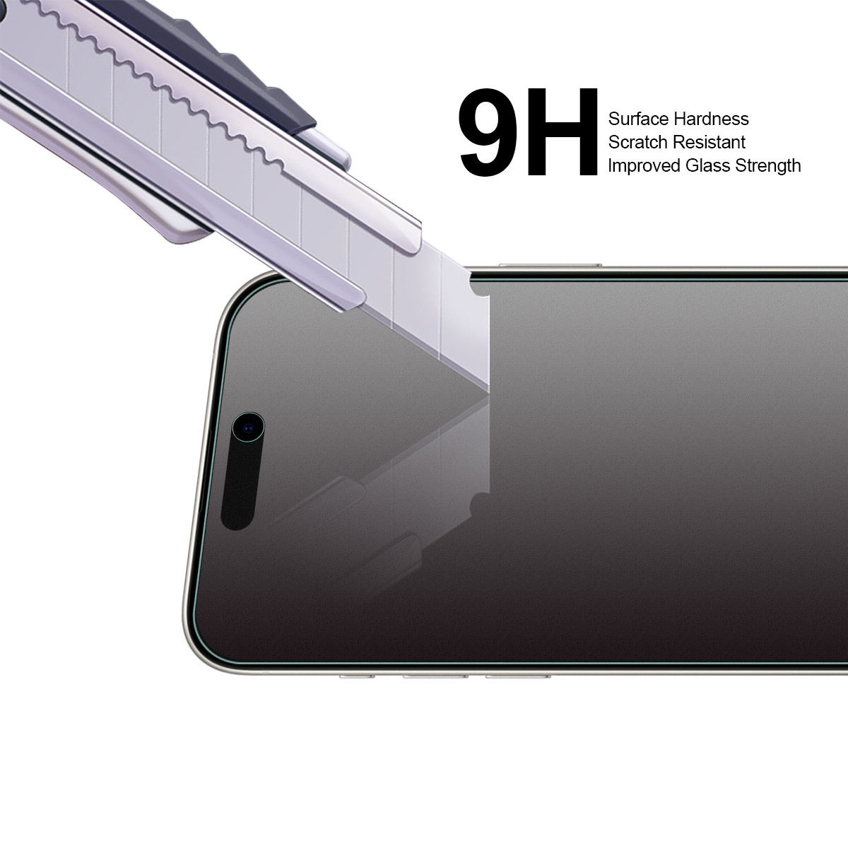 Supershieldz Tempered Glass Screen Protector for iPhone 15 Pro Max (6.7 inch) - Thumbnail 5