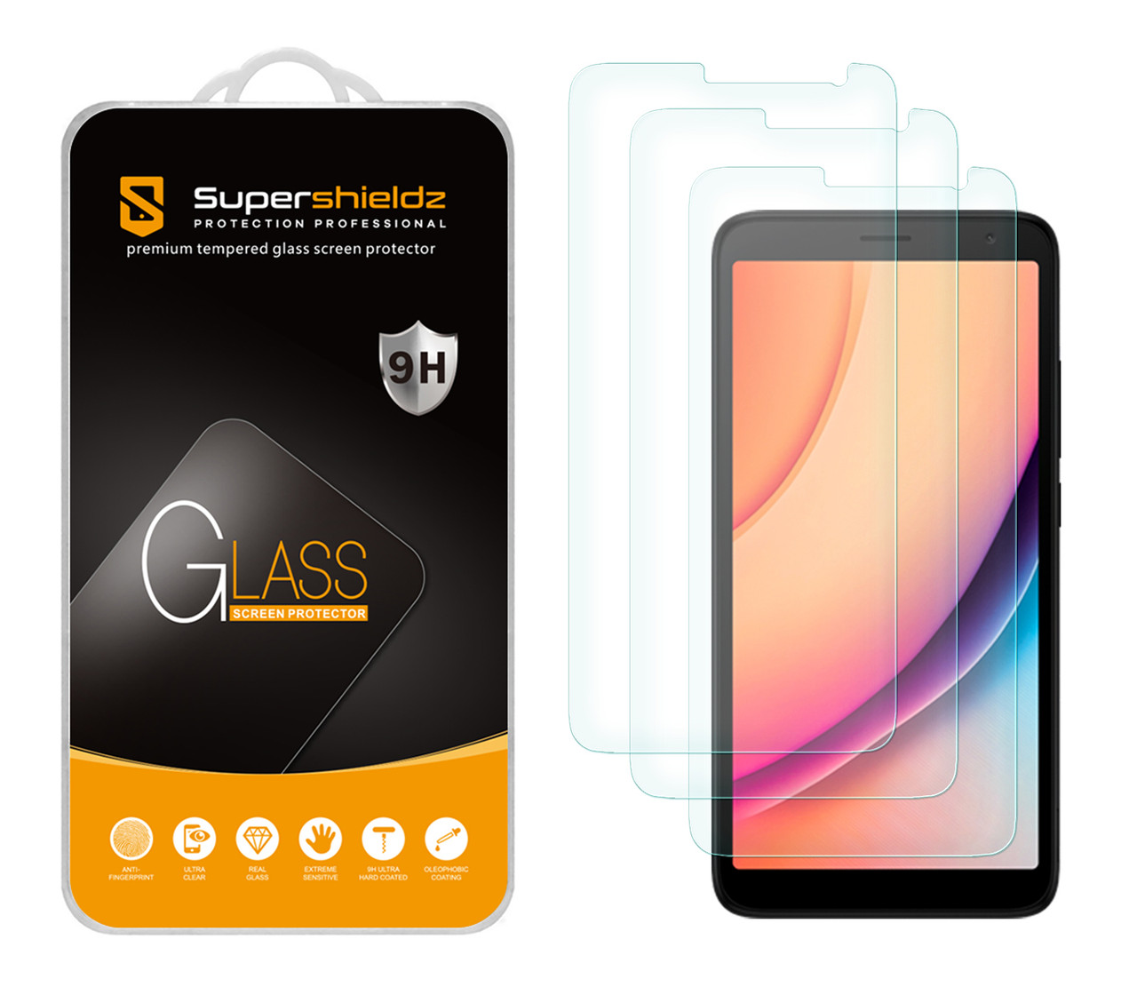 3 Pack) Supershieldz Designed for TCL K11 Tempered Glass Screen