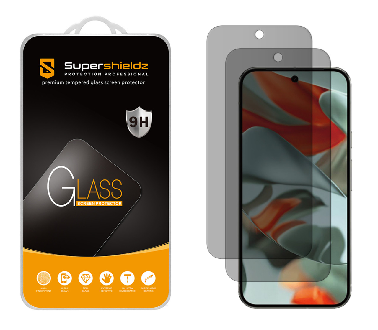 2 Pack) Supershieldz (Privacy) Anti Spy Screen Protector Designed