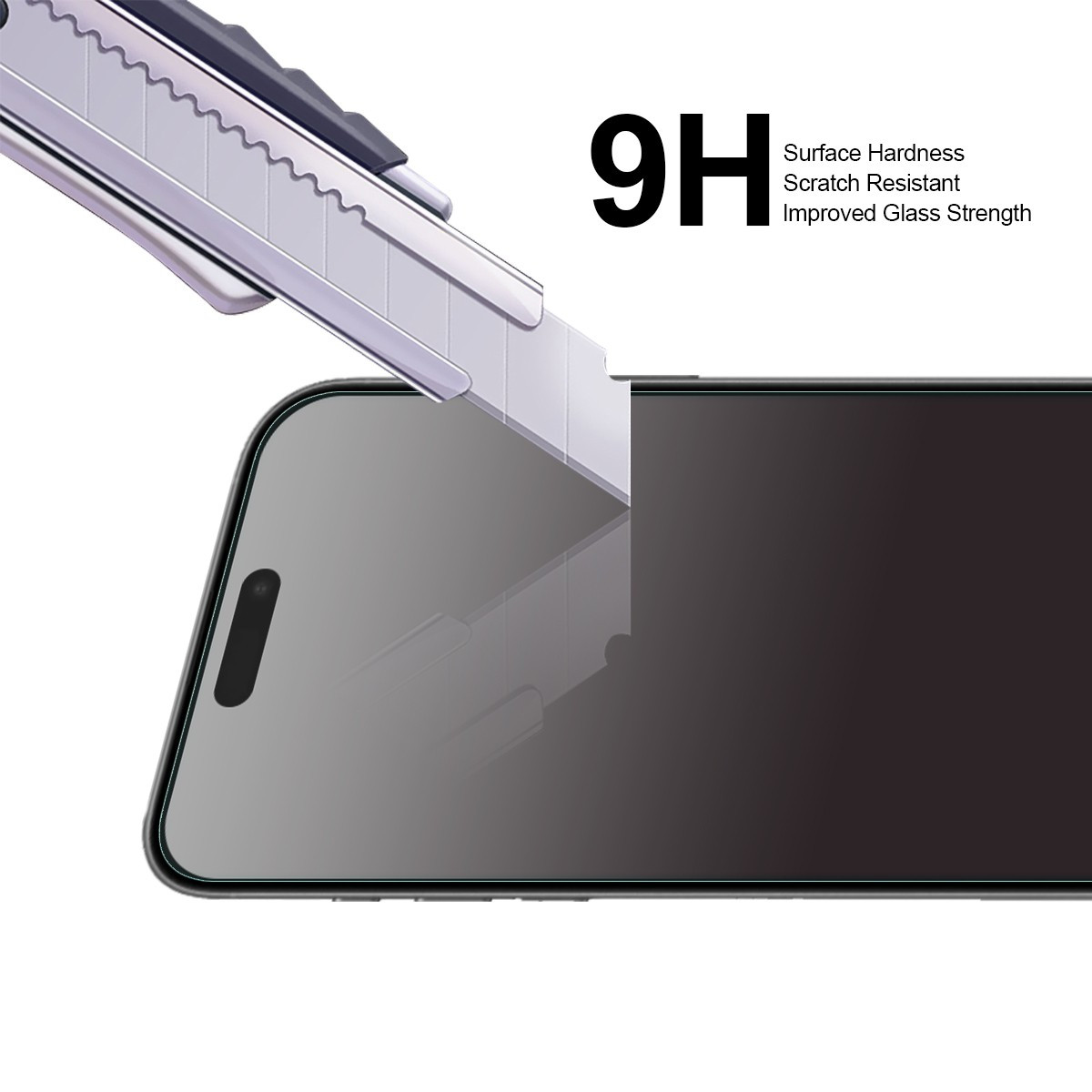 Supershieldz Anti Glare Tempered Glass Screen Protector for iPhone 17 Pro Max / iPhone 16 Pro Max - Thumbnail 2