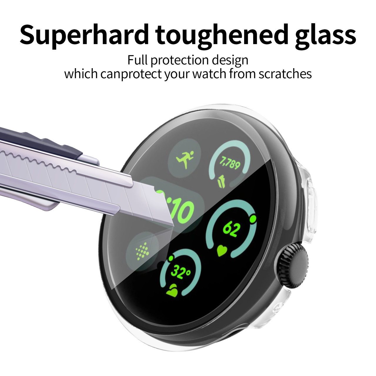 Supershieldz Designed for Google Pixel Watch (41mm) Screen