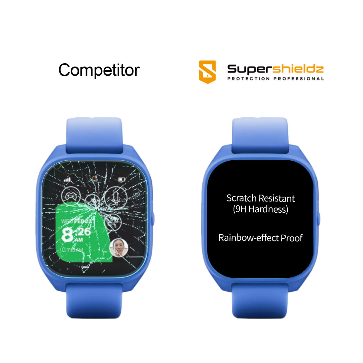 3 Pack) Supershieldz Designed for Verizon (Gizmo Watch 3 Adventure