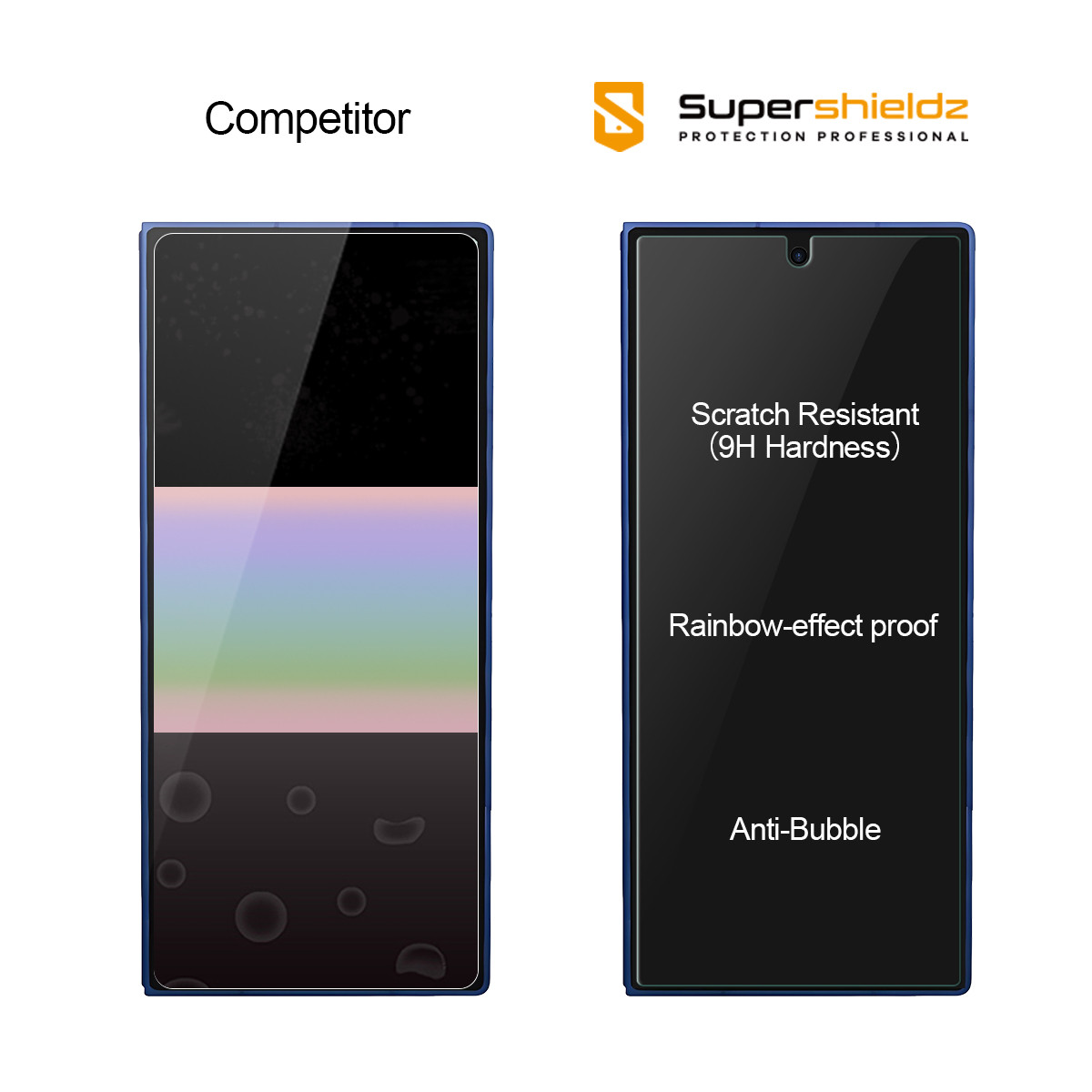 3 Pack) Supershieldz Designed for Samsung Galaxy Z Fold 7 (Front