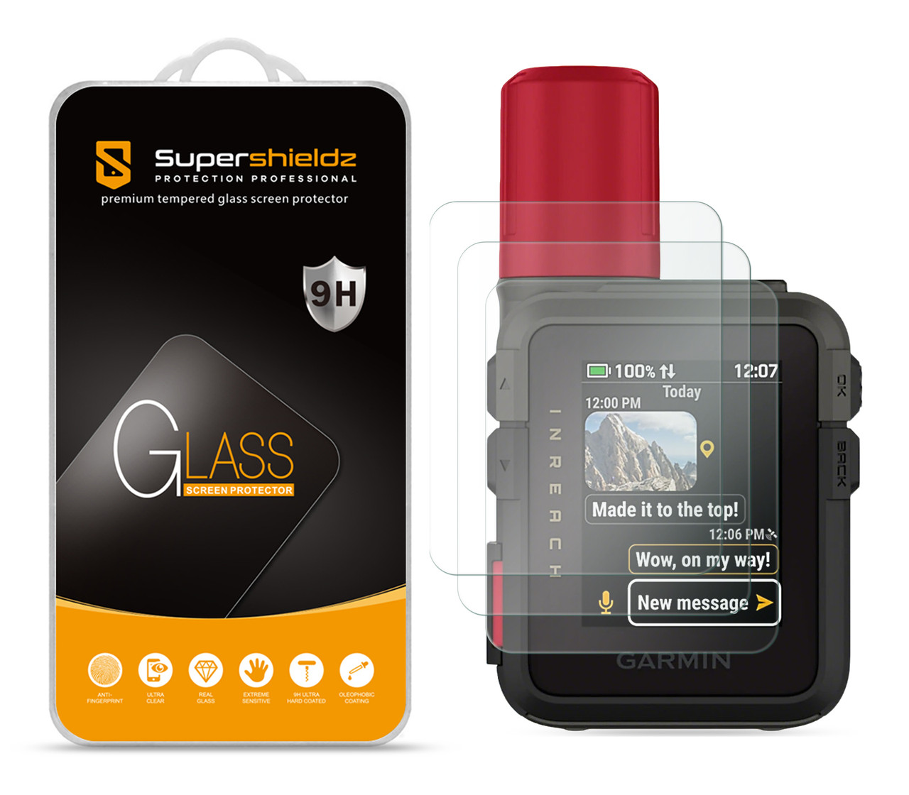 Supershieldz Screen Protector for Garmin inReach Mini - Thumbnail 2