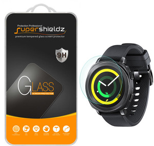 [1-Pack] Supershieldz for Samsung Gear S2 Classic Tempered Glass Screen Protector, 0.3mm 9H Hardness Anti-Scratch, Anti-Fingerprint, Bubble Free -Crystal Clear - Retail Packaging