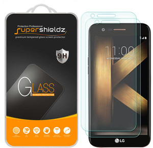 [2-Pack] Supershieldz for LG K20 V / K20V Tempered Glass Screen Protector, Anti-Scratch, Anti-Fingerprint, Bubble Free