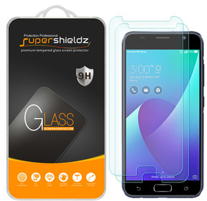 [2-Pack] Supershieldz for Asus ZenFone V (Verizon) Tempered Glass Screen Protector, Anti-Scratch, Anti-Fingerprint, Bubble Free