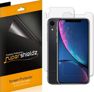 [3 Front & 3 Back] Supershieldz for Apple iPhone XR (6.1") [Front + Back] Full Body Anti-Glare & Anti-Fingerprint (Matte) Screen Protector